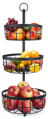 3 Tier Wire Fruit Bowl