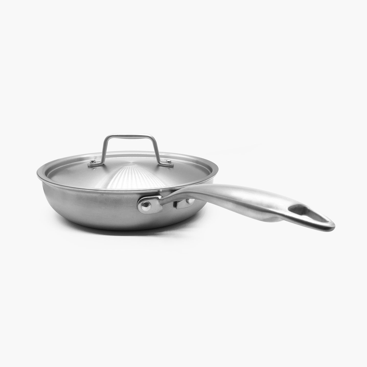 Fortune Candy 1.6-Quart Saucepan with Lid, Tri-Ply, 18/10 Stainless Steel,  Comfortable Grip & Advanced Welding Technology, Dishwasher Safe, Induction  Ready, Mirror Finish, Silver