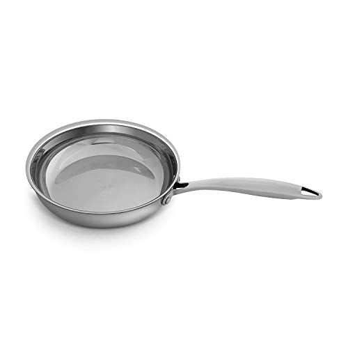 Fortune Candy 1.6-Quart Saucepan with Lid, Tri-Ply, 18/10 Stainless Steel, Advanced Welding , Dishwasher Safe, Induction Ready, Mirror Finish, Silver